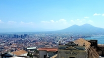 Naples and Mount Visuvius