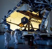 NASAs James Webb Space Telescope during a test of its secondary mirror deployment