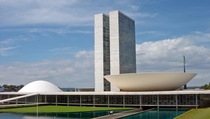National Congress of Brazil designed by Oscar Niemeyer  