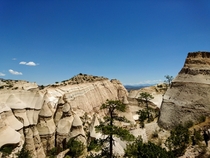 Natural tent Rock formations in Albuquerque NM 