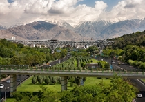 Nature Bridge Tehran Iran 