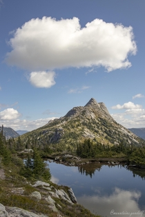 Needle Peak Coquihalla Recreation Summit Area British Columbia Canada 