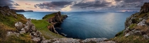 Neist Point Duirinish Peninsula Isle of Skye Scotland  photo by D-P Photography