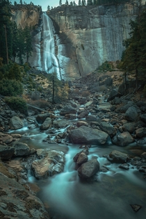 Nevada Falls in Yosemite National Park CA 