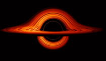 New NASA visualization of black hole