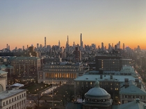 New York City from Columbia Campus