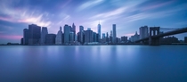 New York City Skyline at blue hour by Casey McCallister 