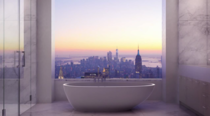 New York Cityporn from a bathroom  xpost from rminimalism
