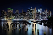 New York Skyline from Brooklyn Pier