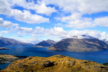 New Zealand is a Beautiful Place - View from Queenstown Hill 