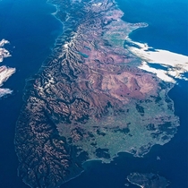 New Zealands South Island From the ISS 
