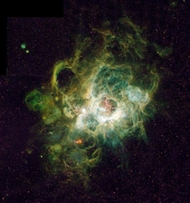 NGC  a huge H II region in the Triangulum Galaxy