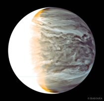 Night on Venus in Infrared courtesy of the Akatsuki spacecraft 