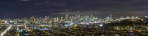 Night panorama San Francisco from Bernal Hill  x-post from rsanfrancisco