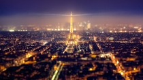 Nightscape Paris France 