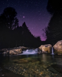 Nighttime in Greenbrier - Great Smoky Mountains 