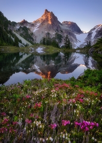 No Name Lake in the Alpine Lakes Wilderness of Washington  Photo by Bryan Swan