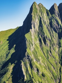 Nope thats not N Pali CoastHawaii but the ridge from Mount Hfats Germany 