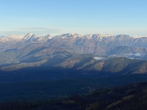 North Cascades from Okanogan-Wenatchee National Forest  OC