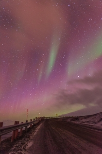 Northern lights as seen from Svalbard Norway