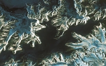 Northern part of the Antarctica Peninsula It was acquired in the satellites strip map mode with a swath width of  km and in dual polarization Image credit ESA