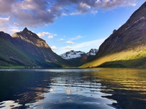 Norwegian fjords during summer - shot date   Urke Norway x