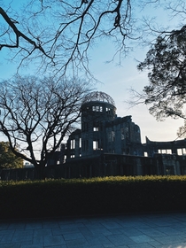 Not sure if this counts but finally visited Hiroshima where the atomic bomb was first dropped This building Now called Atomic Dome used to be an exhibition hall after the bomb was dropped this shell became part of the Hiroshima Peace Memorial