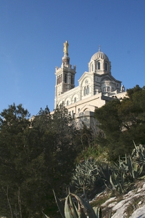 Notre-Dame de la Garde in Marseille France by the architect Henri-Jacques Esprandieu 