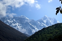Nuptse-Lhotse Massif Sagarmatha National Park Nepal 