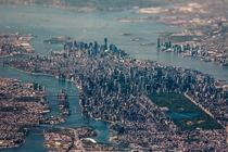 NYC aerial on a grand scale 