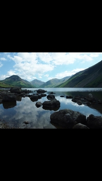 Oc relative calm over wastwater x