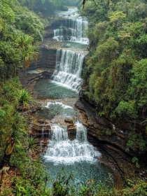 Oh yes heaven is on earth Wei sawdong waterfalls Meghalaya 