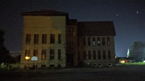 Old abandoned elementary school New Brunswick Canada