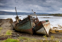 Old Boats Isle of Mull 