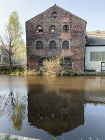 Old factory on the Sheffield canal
