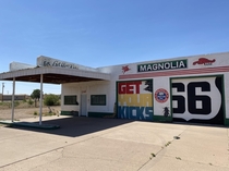 Old Gas Station on Route 