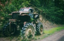 Old Lifted Truck Back Creek Valley WV 