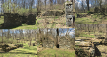 Old ruins in Sykesville MD The buildings that once stood here were washed away by a flood in  and the foundations have been untouched since