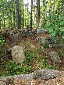 Old Shiloh Cemetery in the woods of Alabama est s