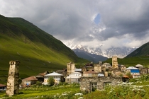 Old village of Ushguli  UNESCO world heritage sight  Svanetia  Georgia by Sarit Saliman 