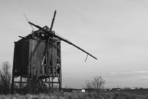 Old windmill in Poland 
