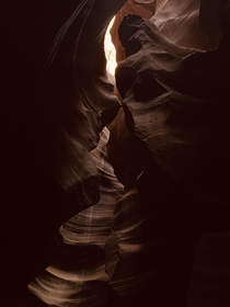 One of my favorite hikes out west was through Antelope Canyon AZ 