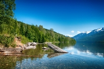 One of my favourite camp spots Lake Revelstoke British Columbia Canada 