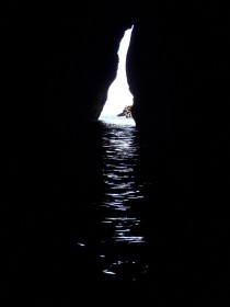 One of my favourite swim destinations - deep inside the long cave 