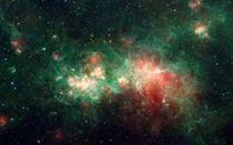 One Of The Largest Star Forming Regions In The Milky Way Galaxy With Infrared Luminosity  Million Times Our Sun