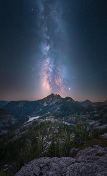 One star may seem insignificant when looking at the millions in the night sky but each is beautiful and needed Let you voice shine today and make sure to vote Alpine lake wilderness WA 