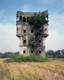 Overgrown th century villa in Guangdong China