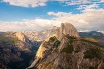 Overlooking Yosemite national park CA  by Ben Karpinski