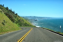 Pacific Coast Highway near Jenner California 