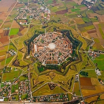 Palmanova Italy the star-shaped fortress city